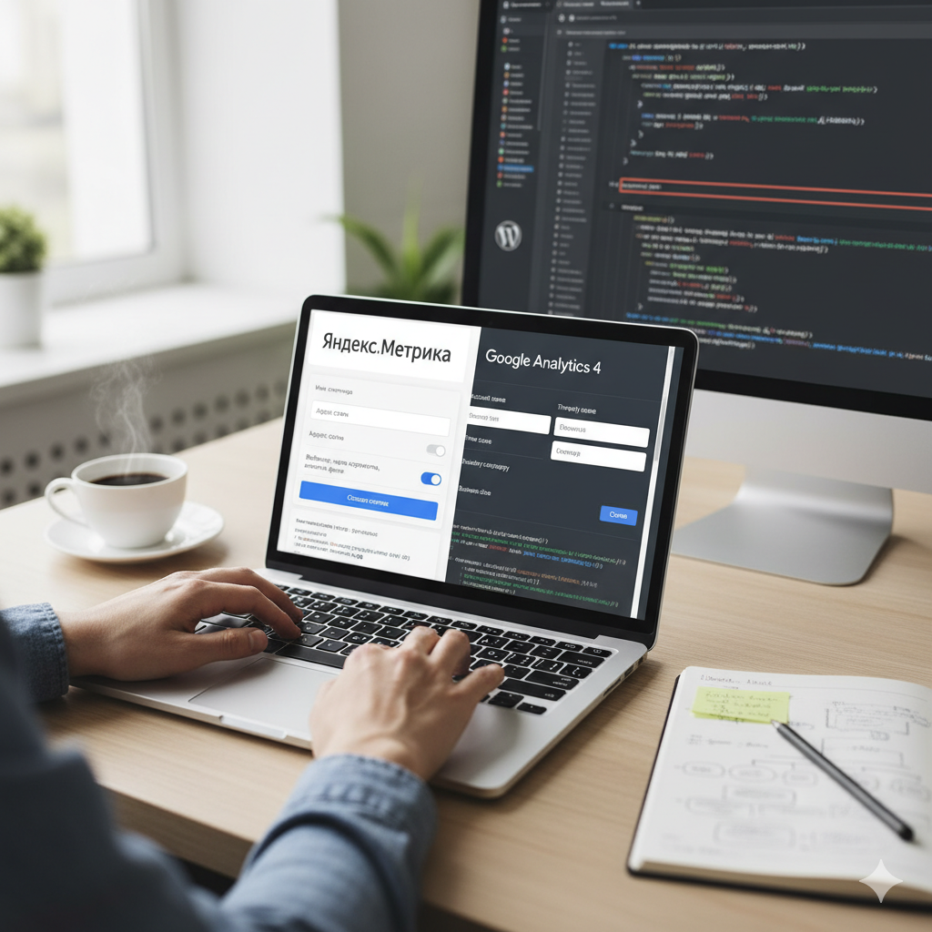 Как настроить Яндекс.Метрику и Google Analytics: пошаговая инструкция в 2026 году