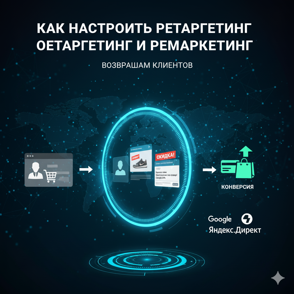 Как настроить ретаргетинг и ремаркетинг в 2026 году: Возвращаем клиентов