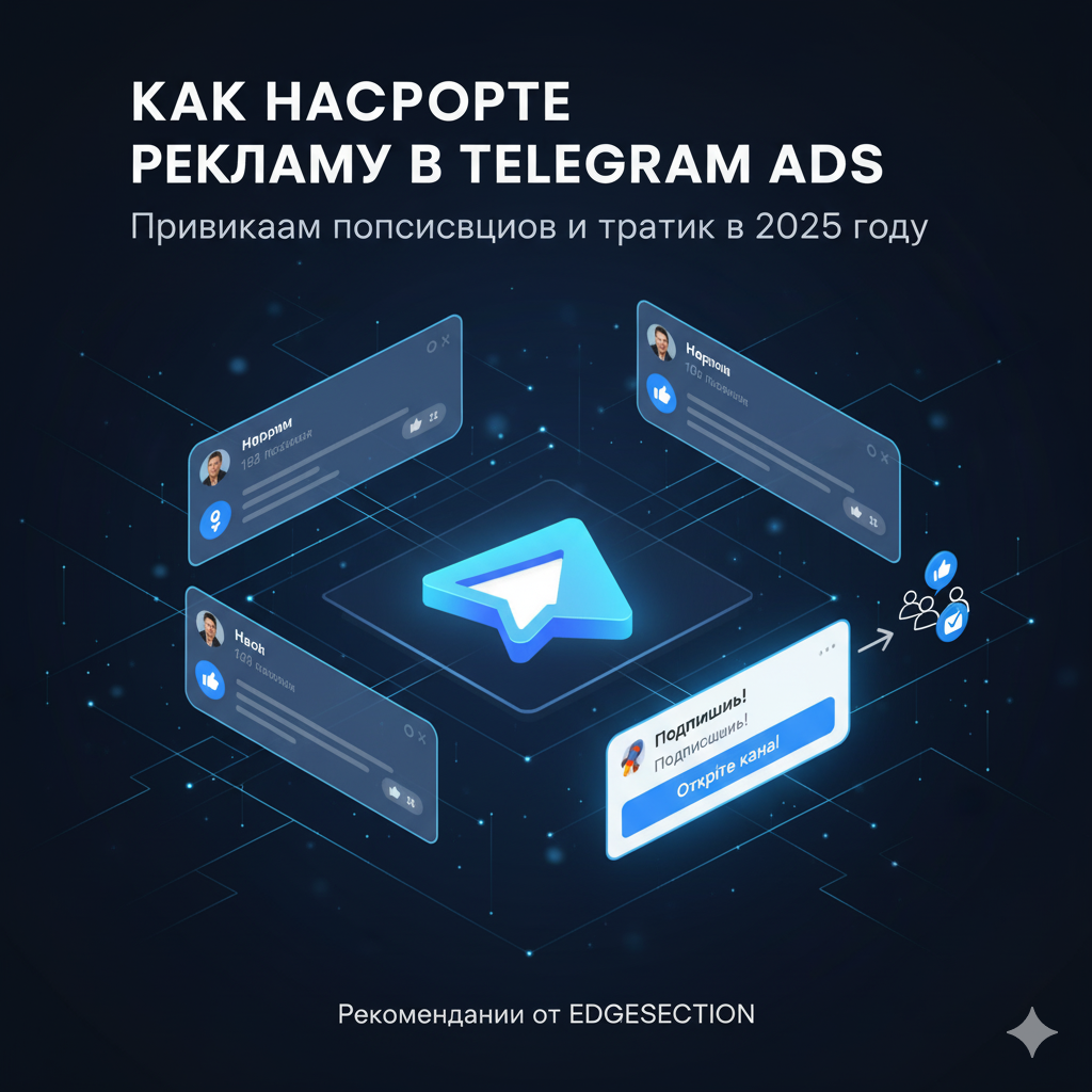 Как настроить рекламу в Telegram Ads: Пошаговая инструкция 2026 для привлечения подписчиков и трафика