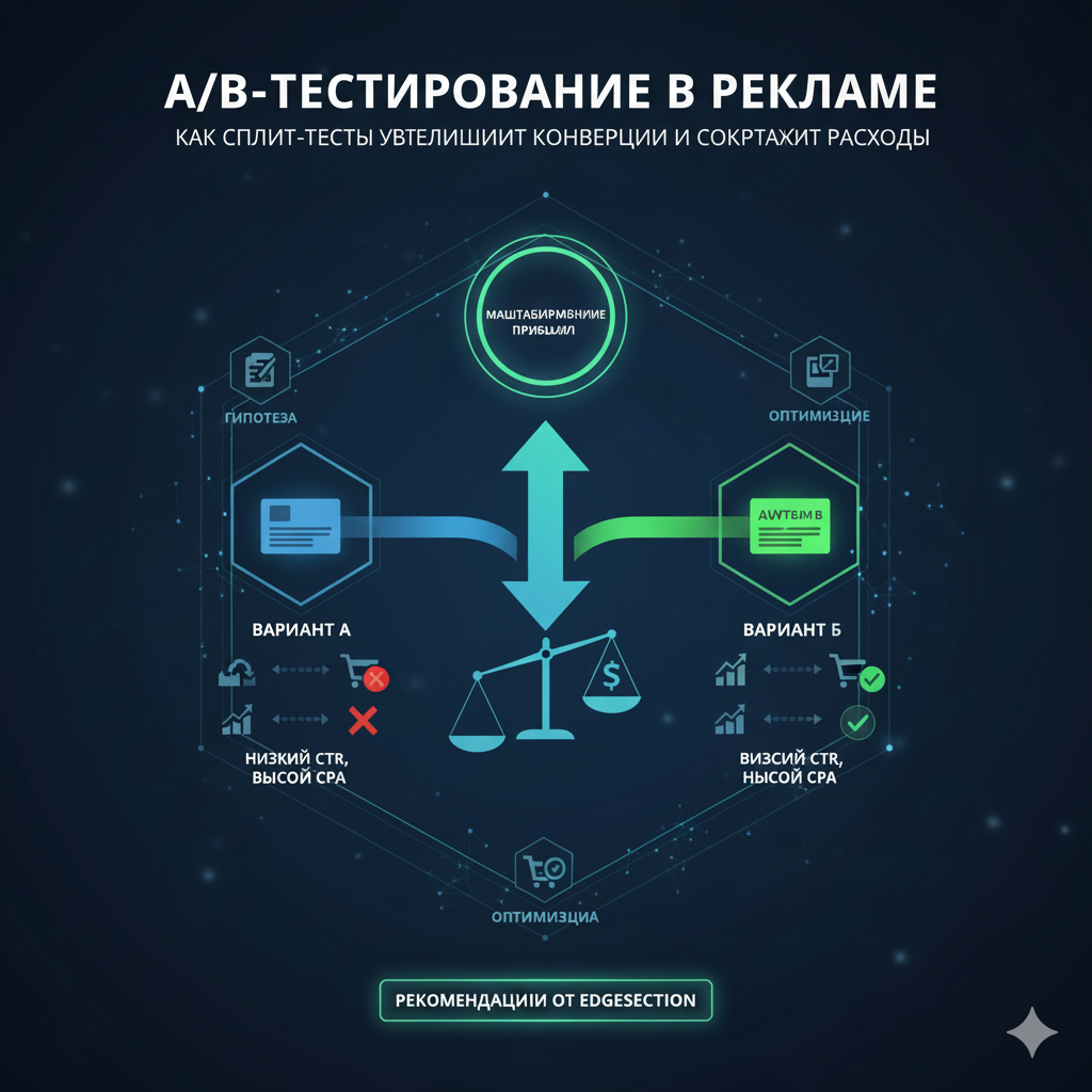 A/B-тестирование в рекламе: Как сплит-тесты увеличивают конверсию и сокращают расходы