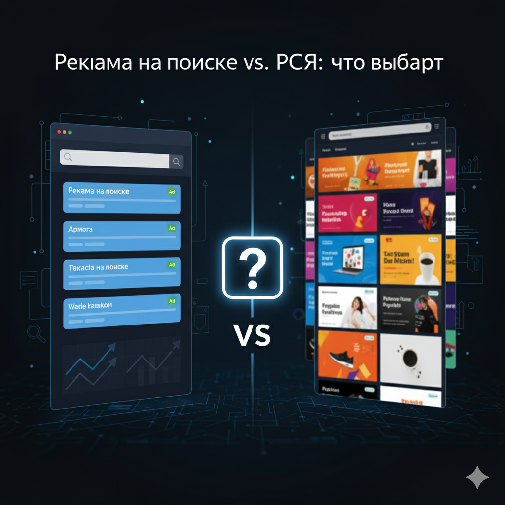 Реклама на Поиске vs. РСЯ в Яндекс.Директ: Что выбрать для максимальной прибыли?