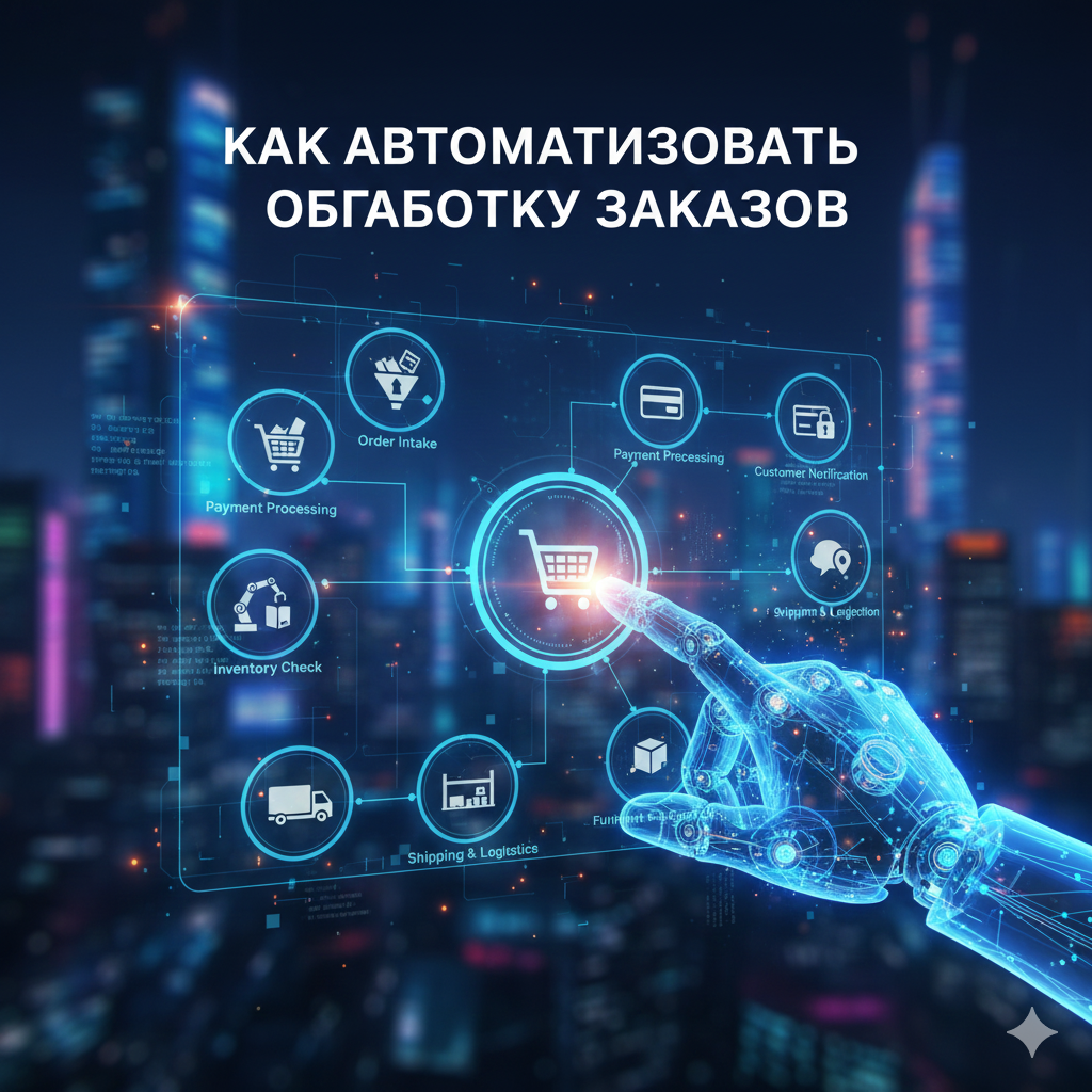 Как автоматизировать обработку заказов: Пошаговое руководство для роста в 2026 году