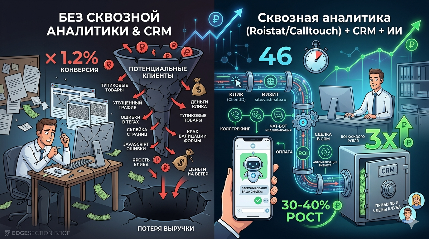 Как анализировать рекламу через сквозную аналитику + CRM (стоит ли оно того)