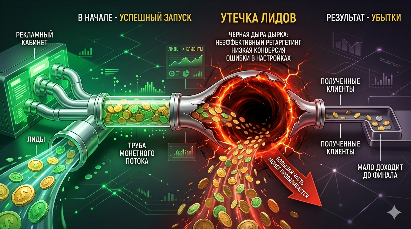Как теряются заявки между рекламой и CRM (невидимая дыра в бизнесе) 