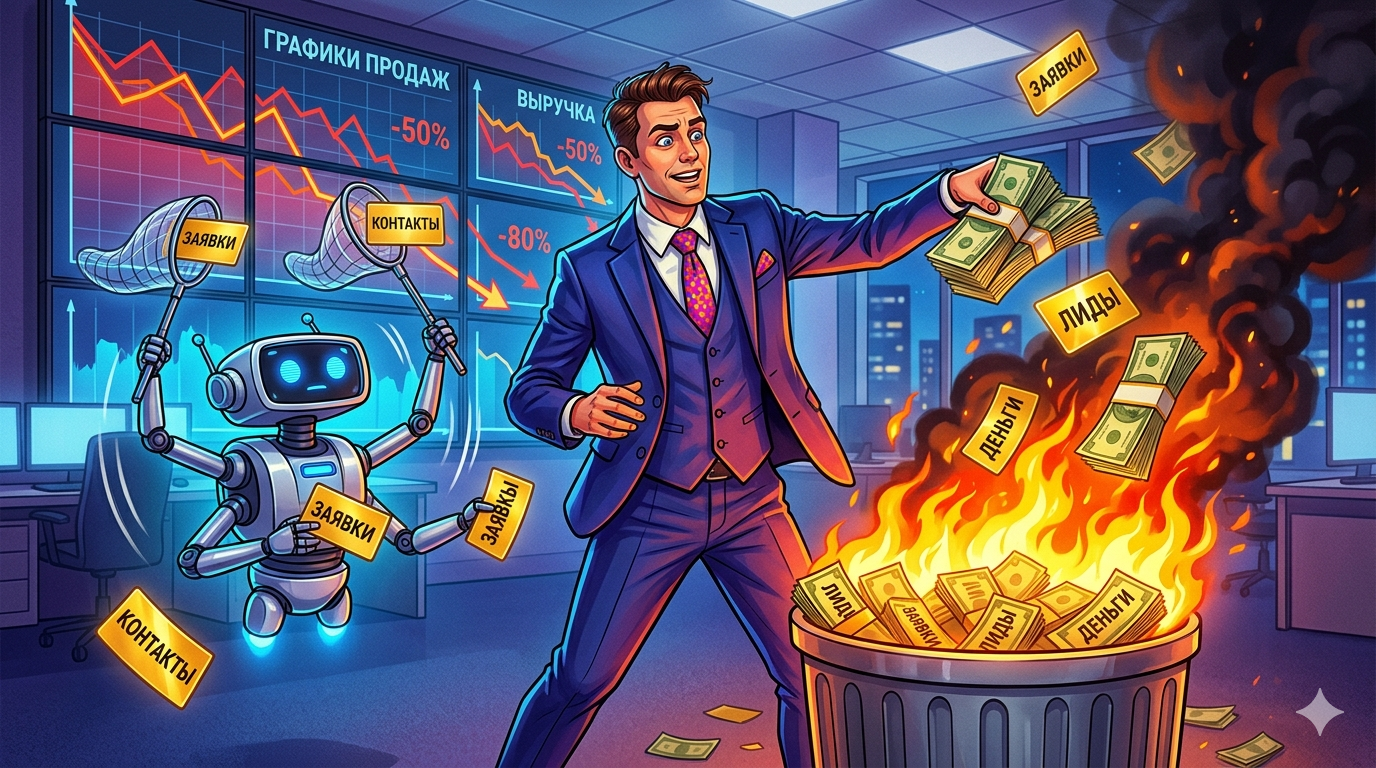 Почему менеджеры убивают лиды быстрее, чем плохая реклама 
