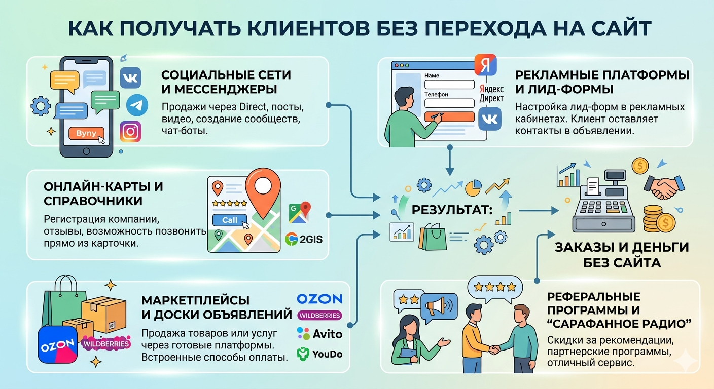 Zero-click поиск: как получать клиентов без перехода на сайт