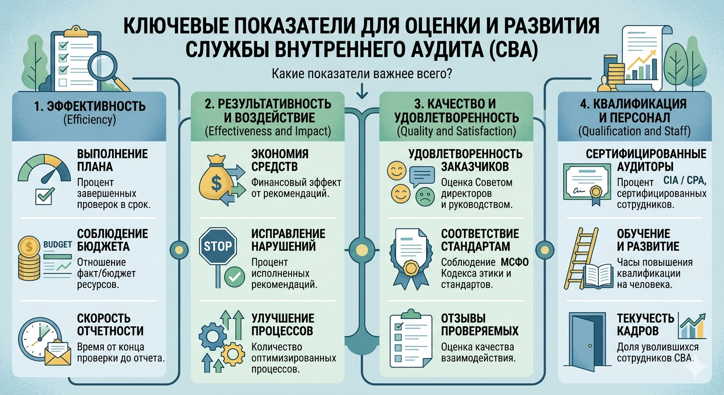 Какие показатели важнее всего в аудите 