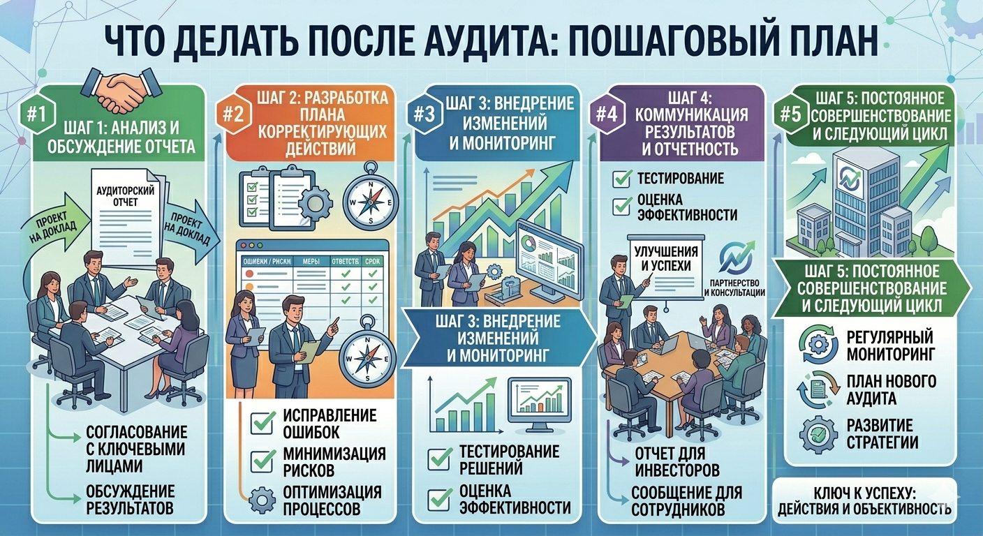 Что делать после аудита (пошаговый план) 
