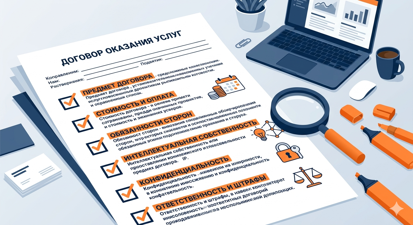Что должно быть в договоре на разработку сайта, чтобы не прогореть: 10 пунктов для безопасного сотрудничества