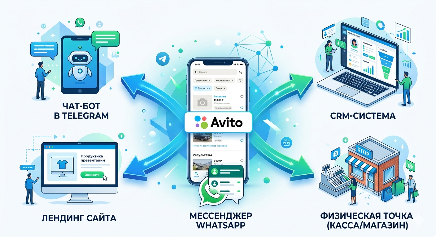 Куда вести клиентов с Авито: лучшие точки приземления для продаж