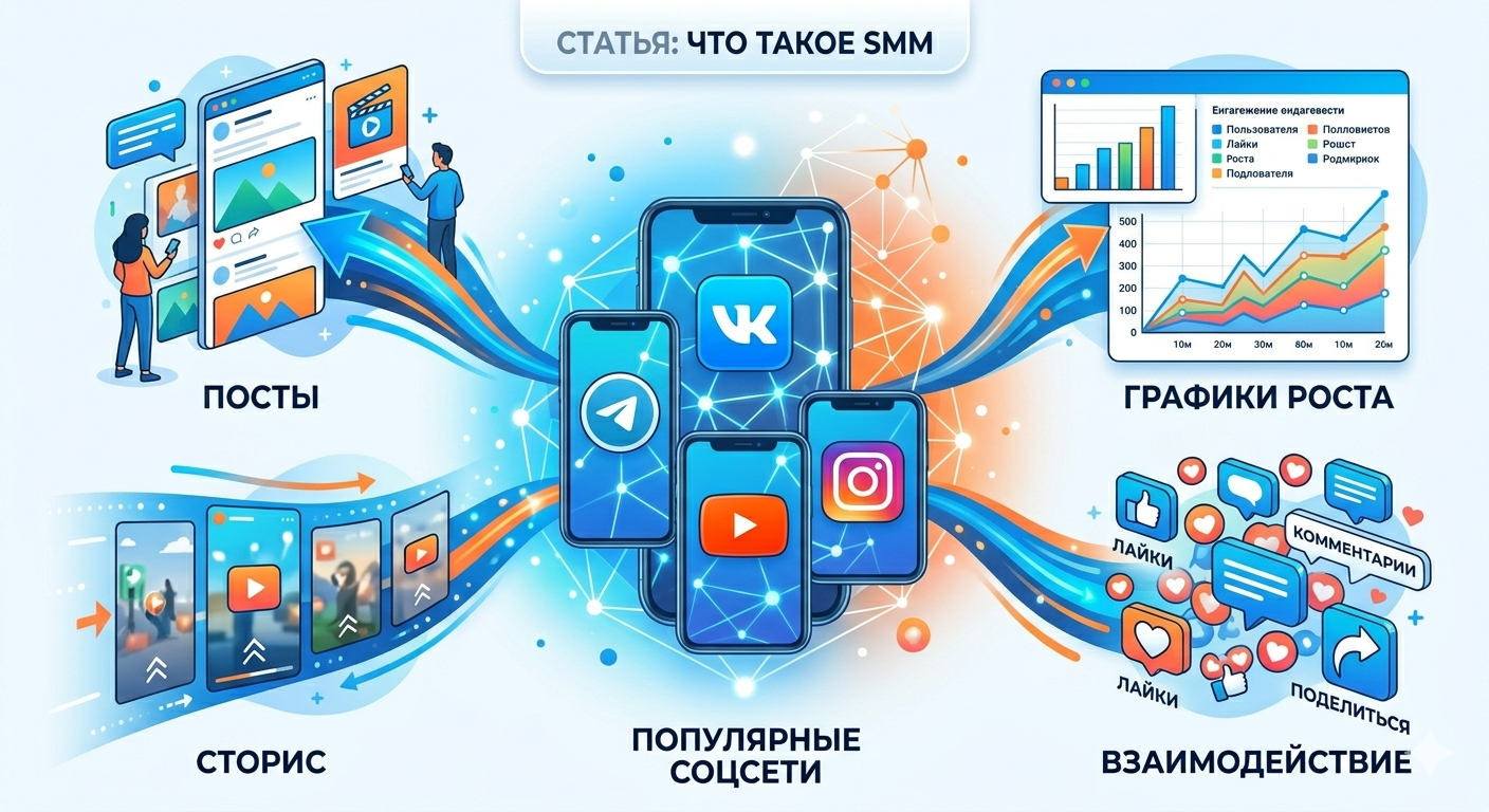 Что такое SMM: полное руководство по маркетингу в социальных сетях
